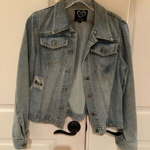 XOXO Light Blue Denim Jean Jacket